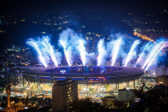 Cerimonia di apertura Universiade 2019photo Pool fotografi Universiade