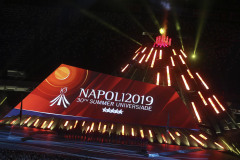 Cerimonia di apertura Universiade 2019photo Pool fotografi Universiade