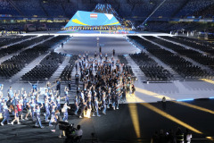 Cerimonia di apertura Universiade 2019Photo Pool fotogtafi Universiade